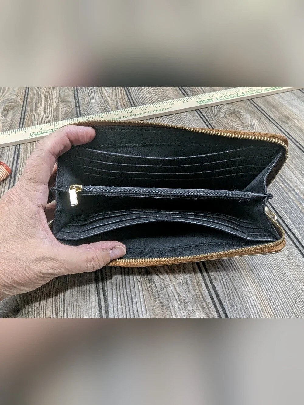 Fossil Wallets-Set of 2: Tan/Black/Silver/White And Floral